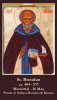 St. Brendan Prayer Card